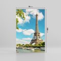 Obraz na płótnie 70x100 - Paryż Eiffla - Paryż, Eiffla