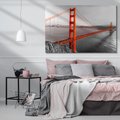Obraz na płótnie 70x50 - Ikona San Francisco - Most Golden Gate - San, Francisco