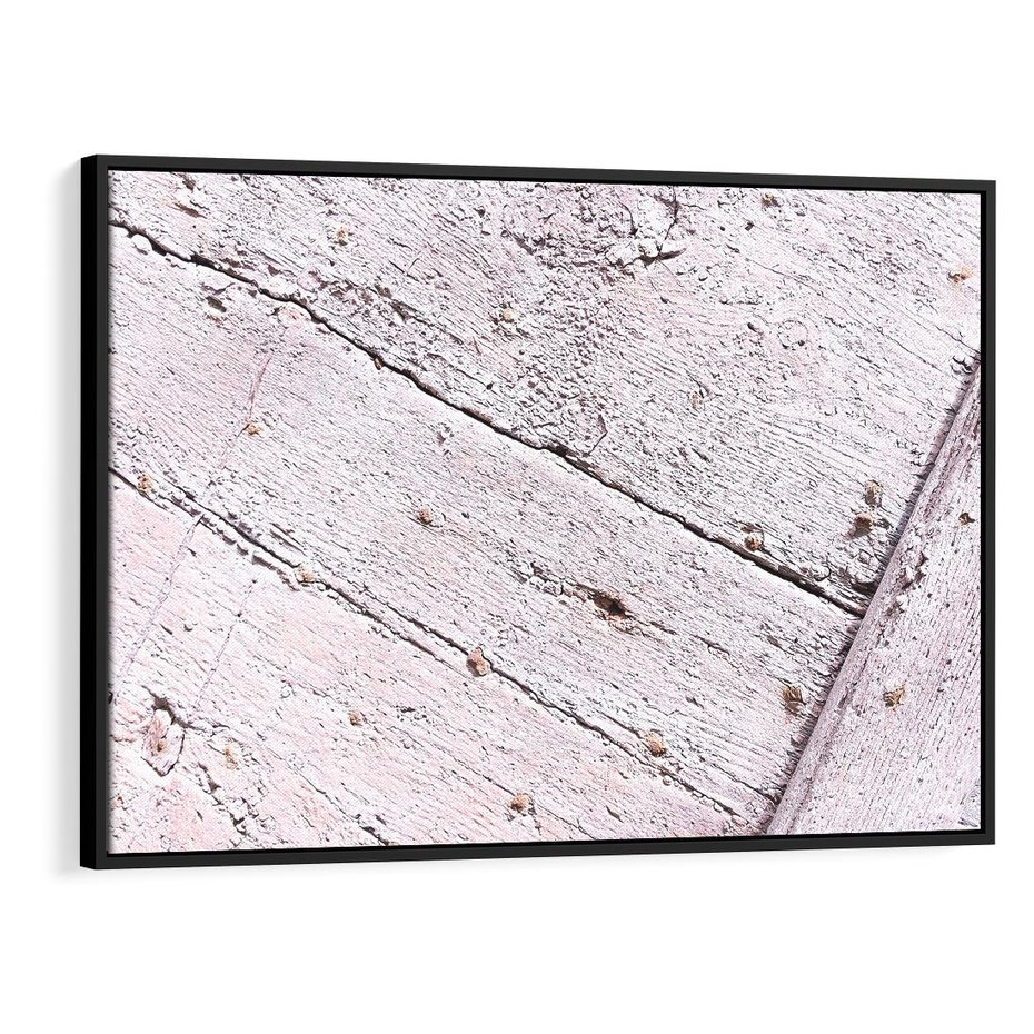 Obraz w ramie 70x50 - Nowoczesna Elegancja - beton, struktura - rama czarna