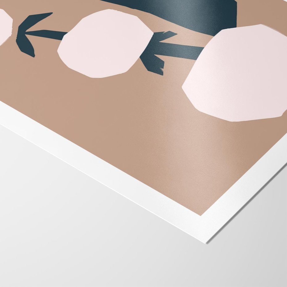 Plakat bez ramy 50x70 - Harmonia Boho Ducha - abstrakcyjny obraz, plakat