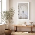 Plakat bez ramy 30x40 - Architektoniczne Przejście - architektura, korytarz