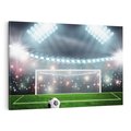 Obraz na płótnie 120x80 - Strzał do bramki - piłka, nożna
