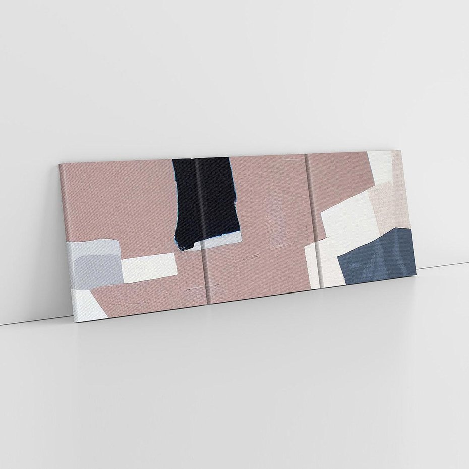 Obraz na płótnie 120x40 - Wyrażona cisza abstrakcji - abstrakcyjne, nieregularne kształty