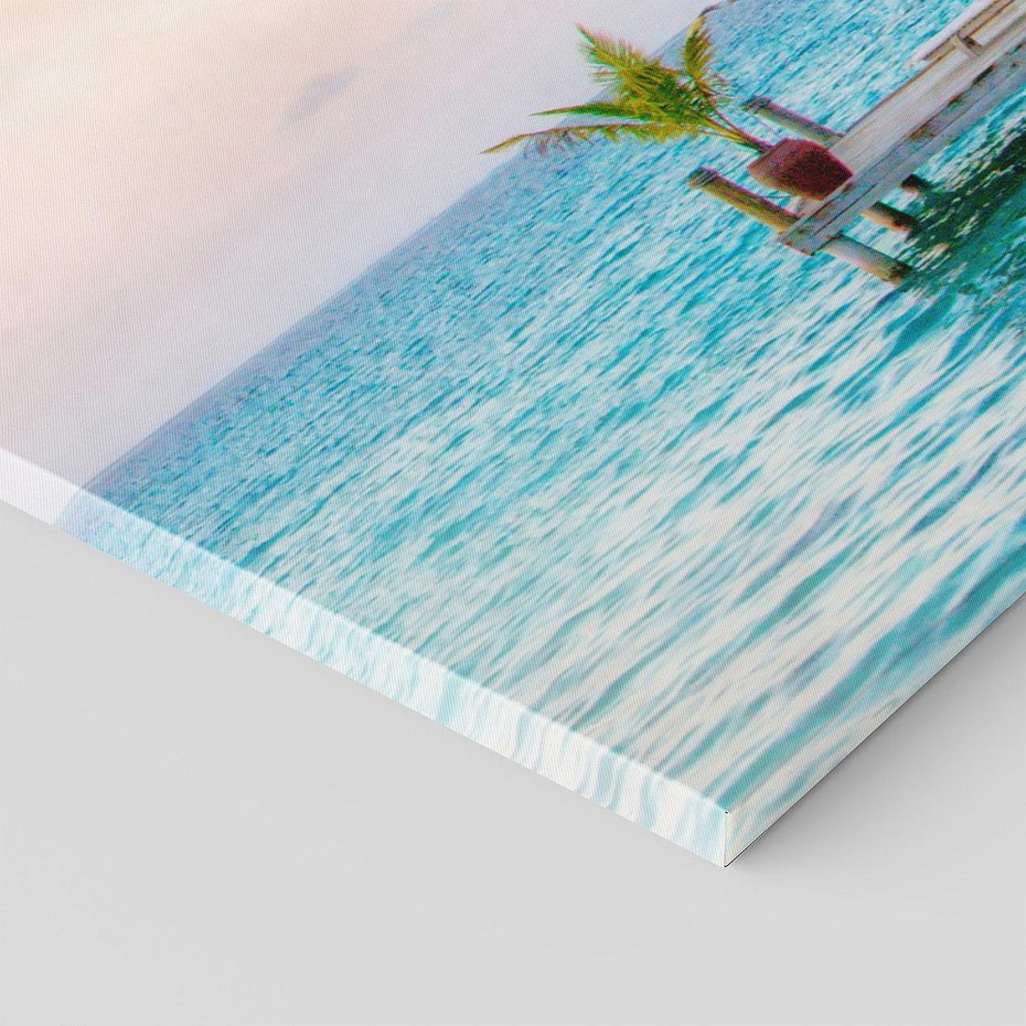 Obraz na płótnie 120x60 - Morski Pomost - morze, pomost