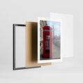 Plakat w ramie 30x40 - Londyńska budka telefoniczna - budka, telefoniczna - rama czarna