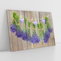 Obraz na płótnie 120x80 - Lawenda kompozycja Kwiaty - lawenda, kwiaty