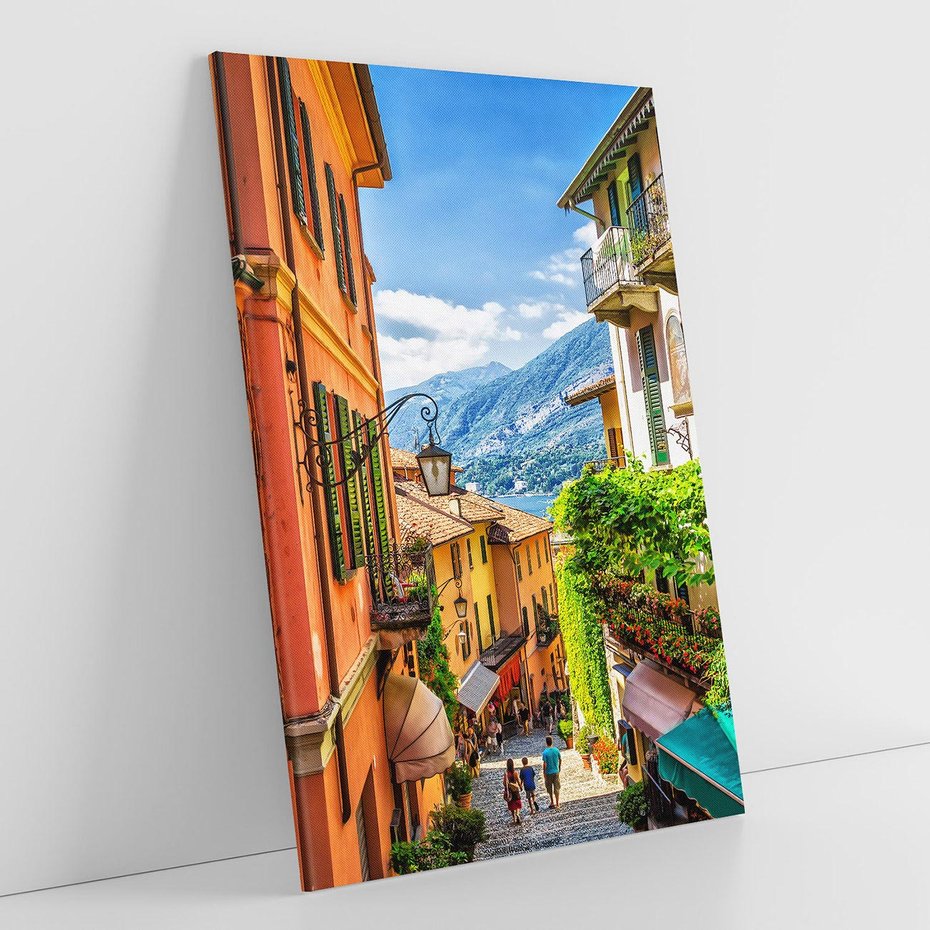 Obraz na płótnie 80x120 - Tropienie Nieskończoności - uliczka, perspektywa