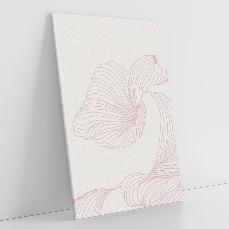 Obraz na płótnie 50x70 - Szept marzeń i tajemnic - abstrakcyjne, roślinne ornamenty