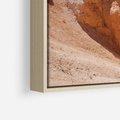 Obraz w ramie 70x100 - Spektakularne Formacje Naturalne - kanion, pustynia - rama drewno