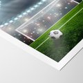 Plakat bez ramy 30x40 - Strzał do bramki - piłka, nożna