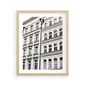 Plakat w ramie 40x50 - Urok Starej Kamienicy - budynki, miasto - rama drewno