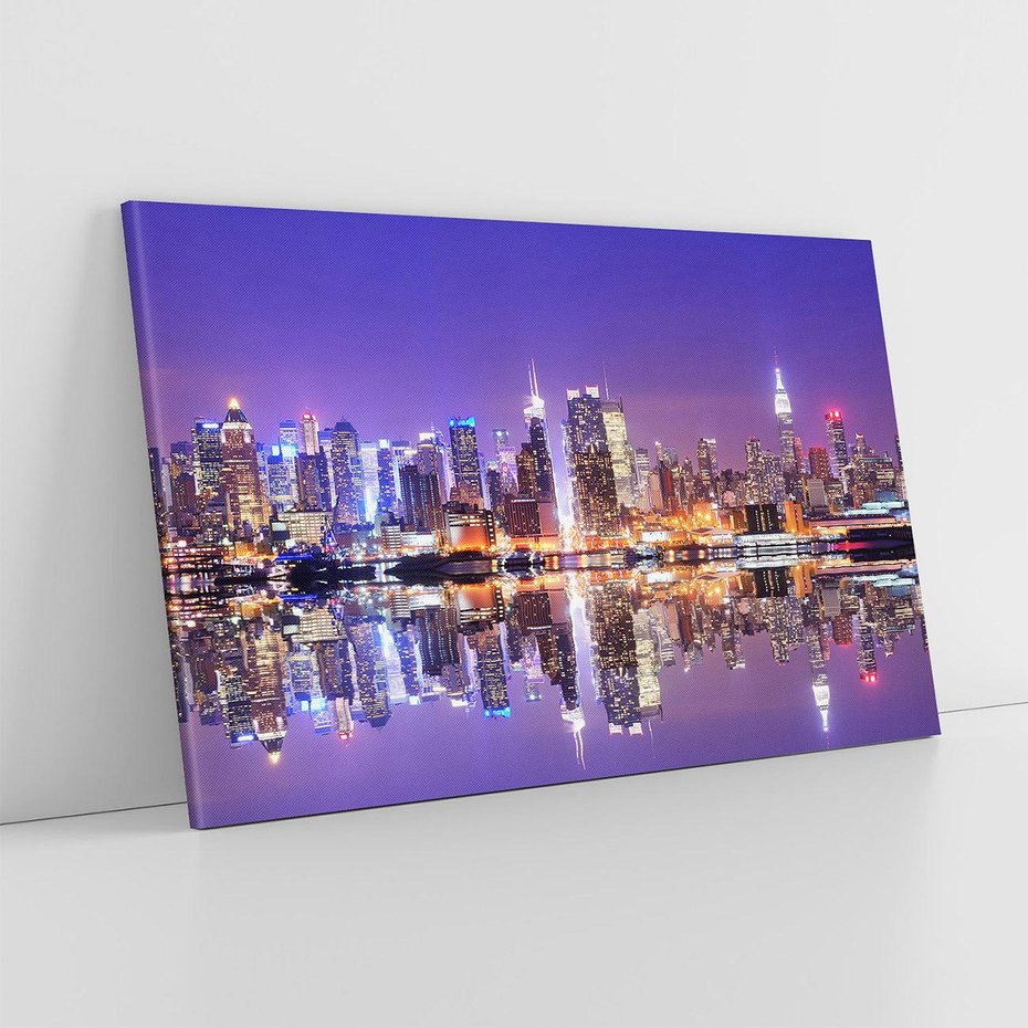 Obraz na płótnie 70x50 - Dynamiczne miasto - Nowy Jork - USA, miasto