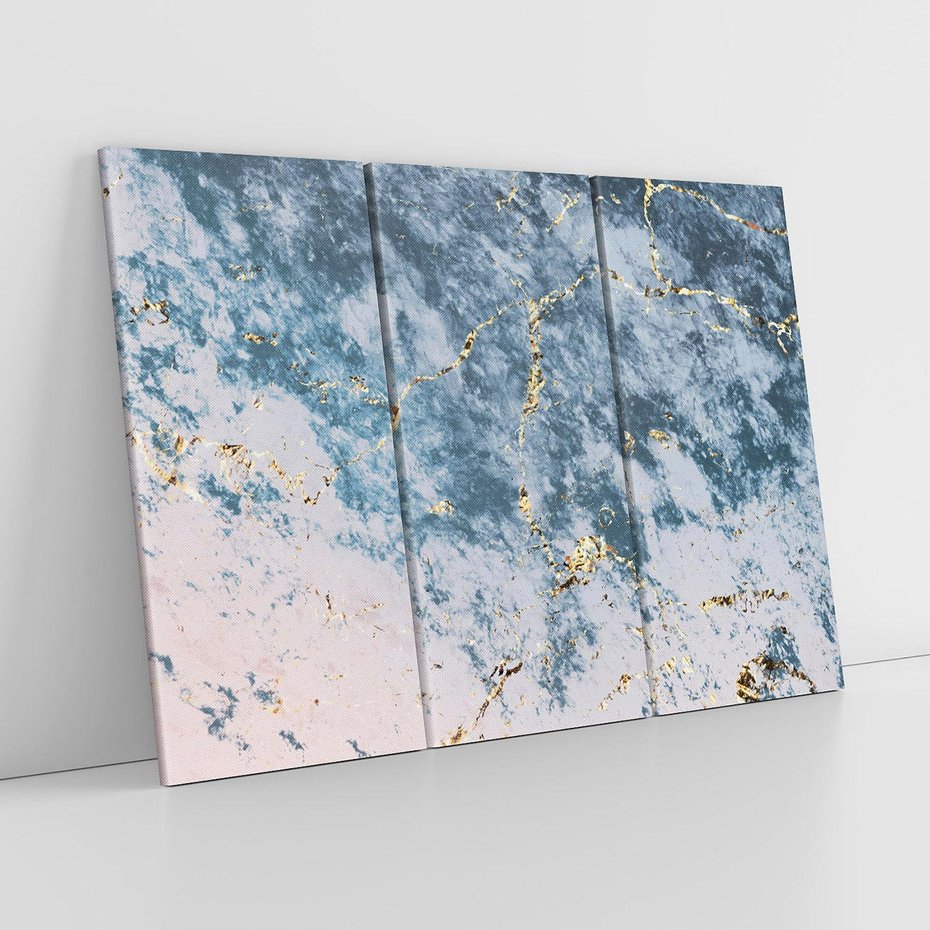 Obraz na płótnie 120x80 - Elegancja i Wyrafinowanie - marmur, złoto