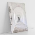 Obraz na płótnie 80x120 - Architektoniczne Przejście - architektura, korytarz