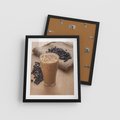 Plakat w ramie 40x50 - Kawa ice coffee: orzeźwiający napój - kawa, ice - rama czarna