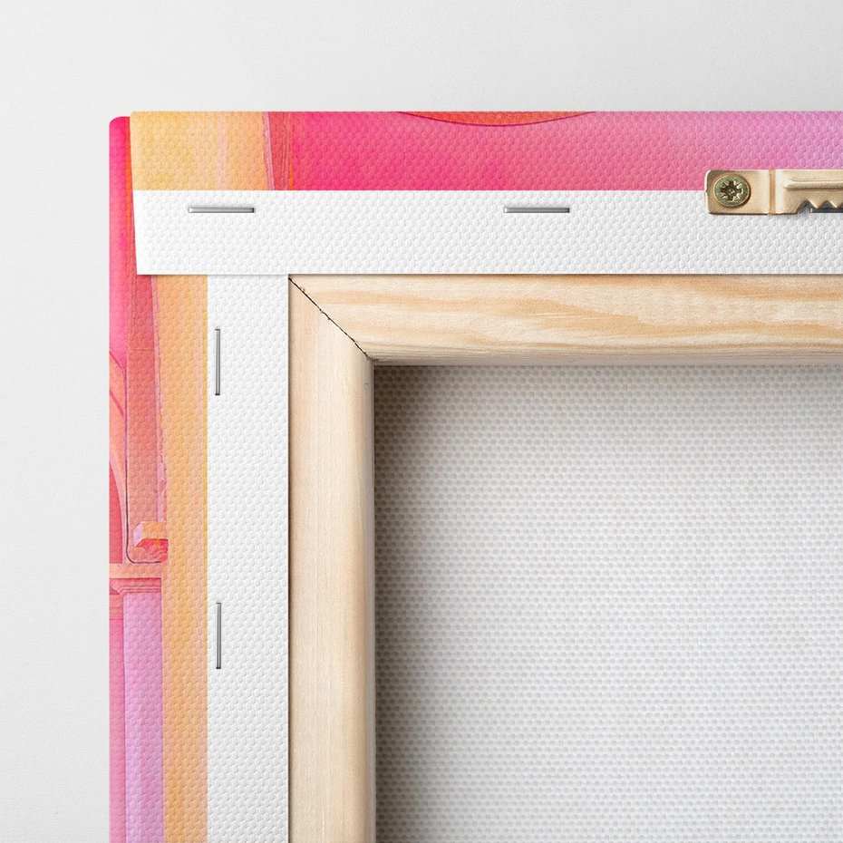 Obraz na płótnie 40x40 - Marokańskie pastele - marokański, pastele