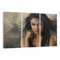 Obraz na płótnie 120x80 - Urok Kobiety - Portret Modelki - kobieta, dziewczyna