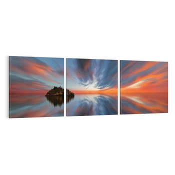 Obraz na płótnie 120x40 - Love - Sercem Do Ciebie - morze, woda