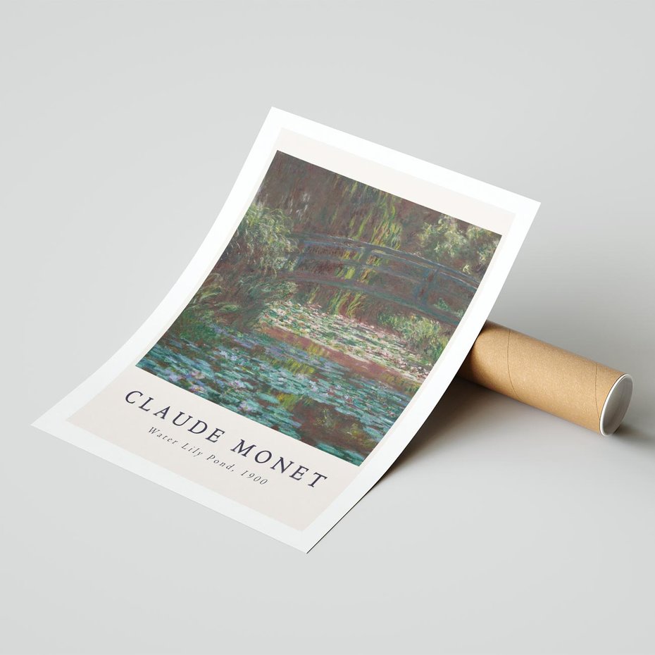 Plakat bez ramy 40x50 - Sztuka i Litera - Claude Monet, reprodukcja obrazu