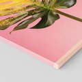 Obraz na płótnie 60x60 - Majestatyczna monstera - monstera, liść