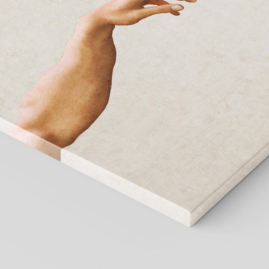 Obraz na płótnie 100x70 - Antyczna Twórczość - inspiracja, Michał Anioł