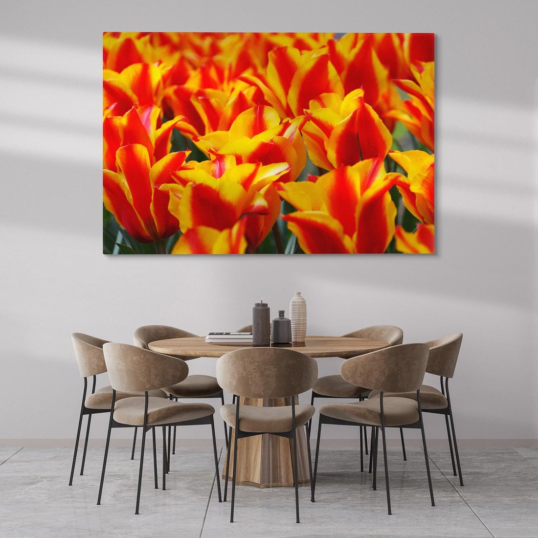 Obraz na płótnie 120x80 - Kwiatowa natura - kwiat, kwiaty