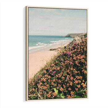 Obraz w ramie 50x70 - Perspektywa Klifu - fotografia, ocean - rama drewno