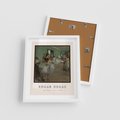 Plakat w ramie 40x50 - Elegancja Baletu - Edgar Degas, reprodukcja obrazu - rama biała