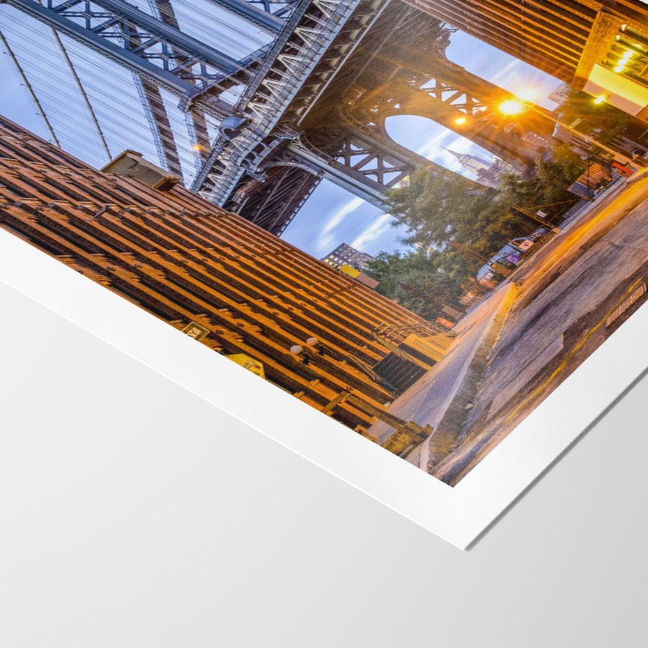 Plakat bez ramy 40x50 - Most w mieście - most, miasto