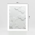 Plakat bez ramy 30x40 - Przestrzenne Zabawy - geometryczne, 3D