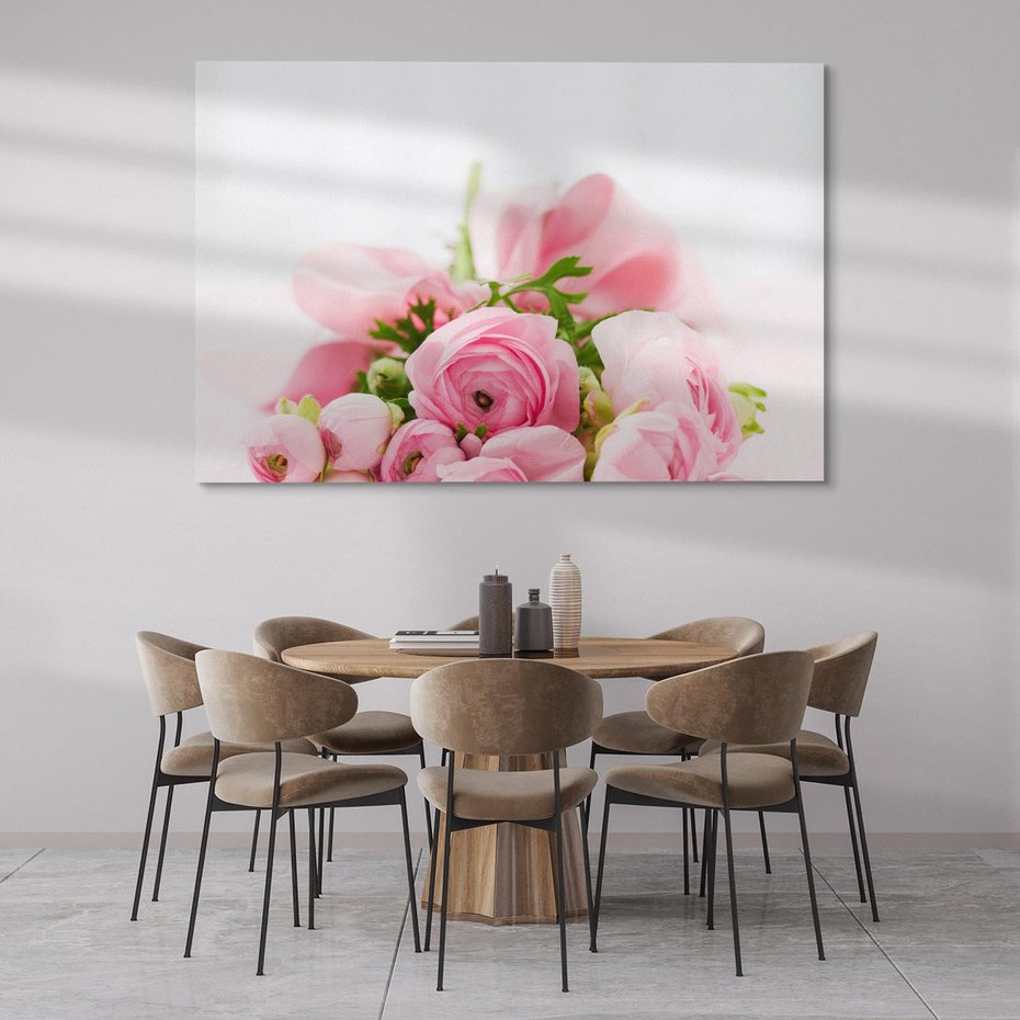 Obraz na płótnie 120x80 - Bukiet Róż - róże, bukiet