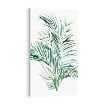 Obraz na płótnie 70x100 - Blask Natury - złote, liście