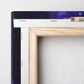 Obraz na płótnie 30x30 - Podróż w kosmiczną przestrzeń - kosmos, ziemia