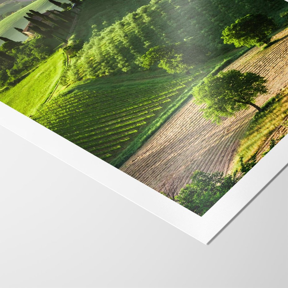 Plakat bez ramy 40x50 - Pejzaż Widoczek - widoczek, pejzaż