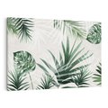 Obraz na płótnie 70x50 - Tropikalne Akwarele - tropikalne liście, akwarela
