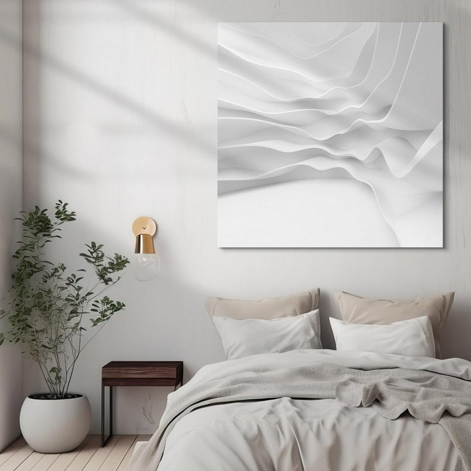 Obraz na płótnie 80x80 - Żywa Natur - 3d, abstrakcja