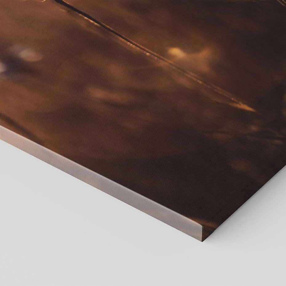 Obraz na płótnie 80x120 - Spokój łąki pod zachodem słońca - zachód, słońca