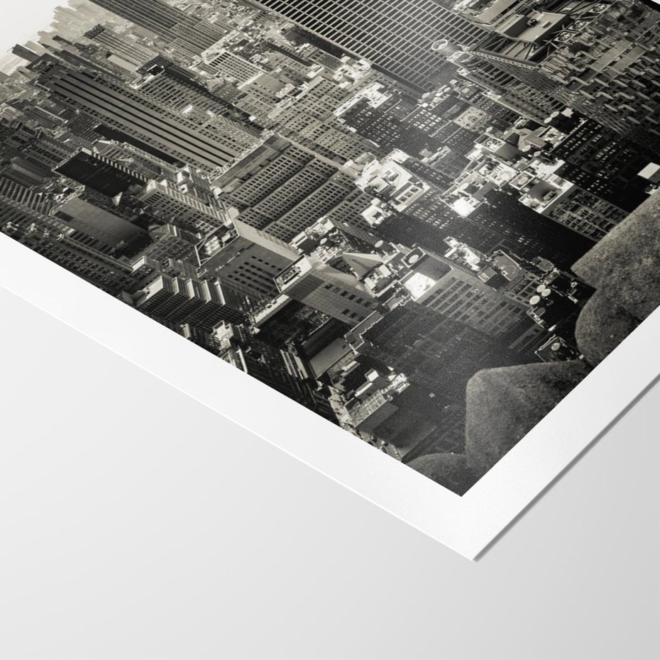 Plakat bez ramy 50x70 - Dusza wielkiego miasta - Manhattan, Nowy Jork