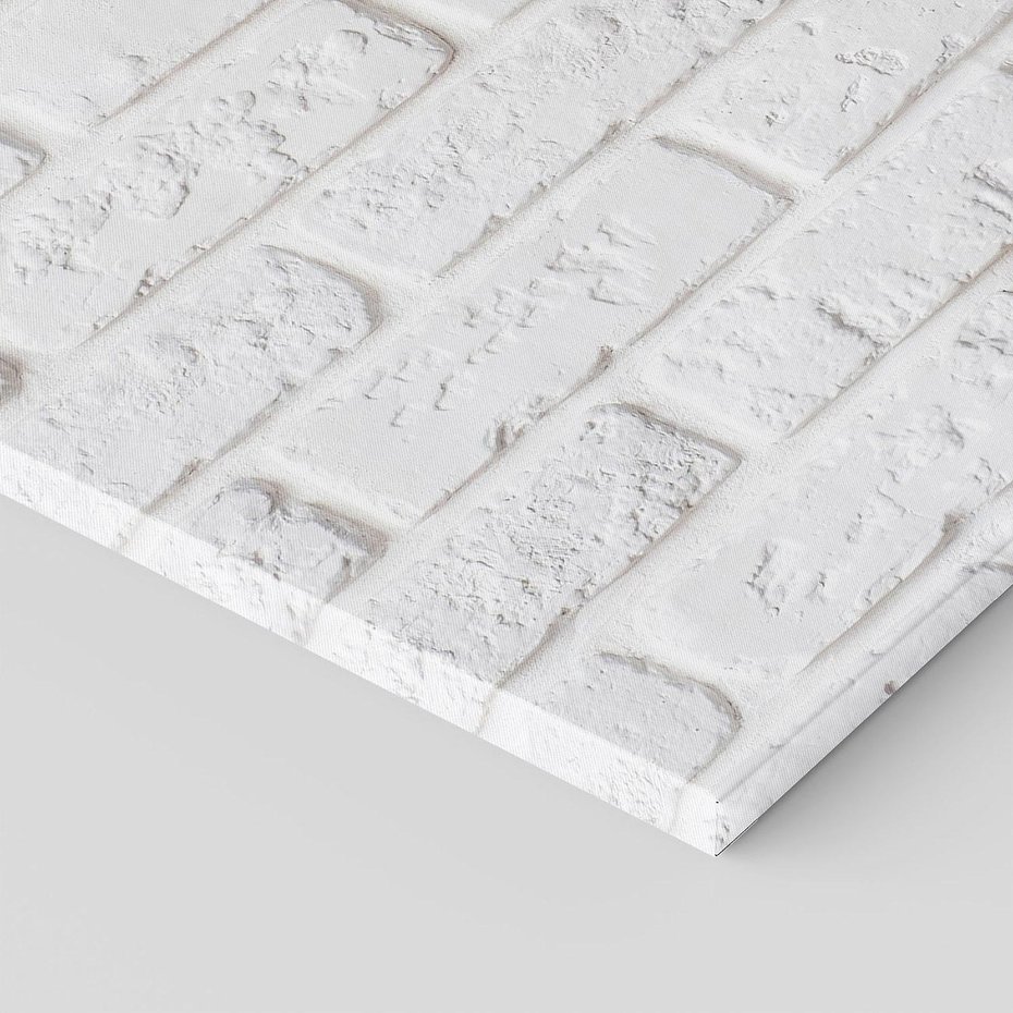 Obraz na płótnie 120x80 - Wymiarowa Struktura - ściana, cegła