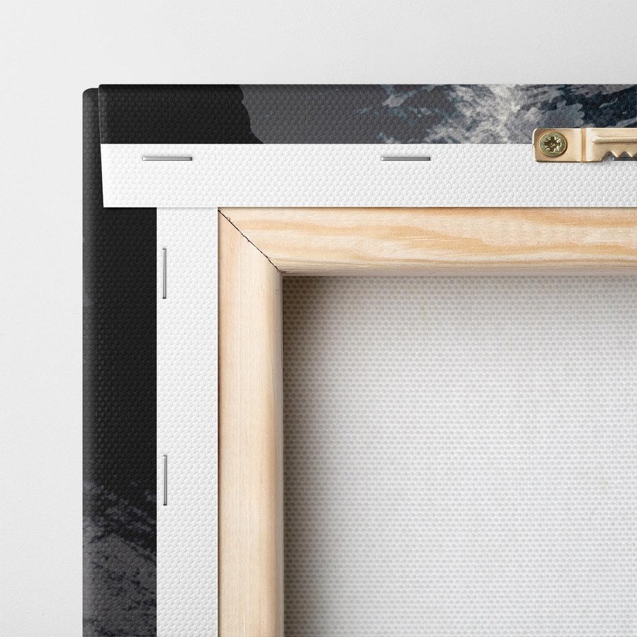 Obraz na płótnie 60x60 - Abstrakcyjna wizja kobiety - abstrakcja, kobieta