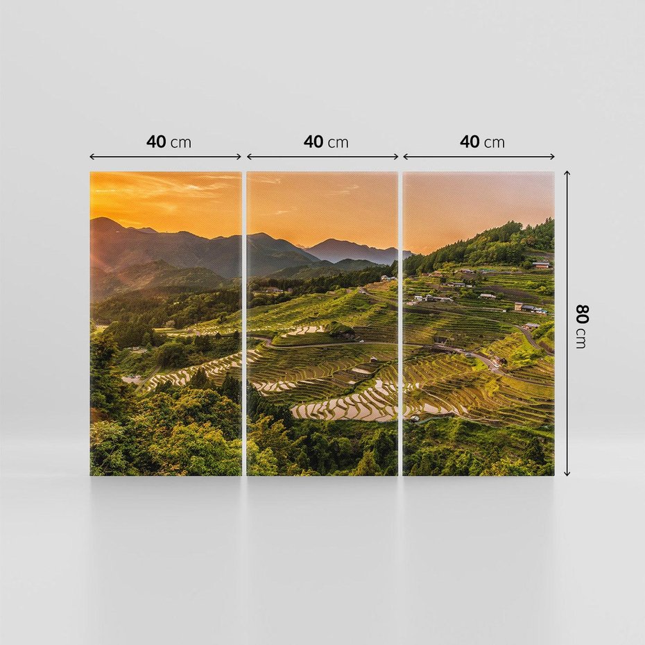 Obraz na płótnie 120x80 - Krajobraz górski - krajobraz, góry