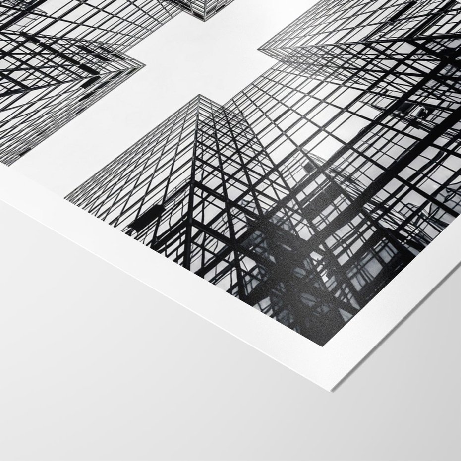 Plakat bez ramy 30x40 - Czar i Wielkość - wieżowce, architektura