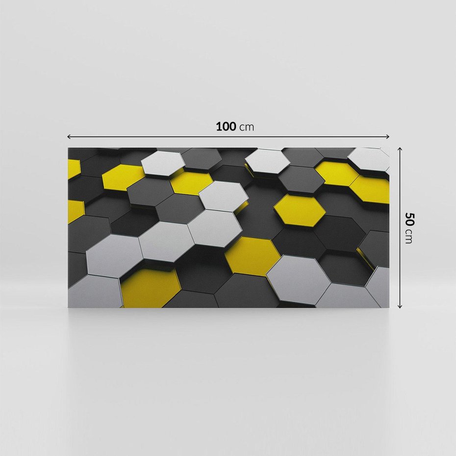 Obraz na płótnie 100x50 - Wymiar abstrakcji - 3D, abstrakcja