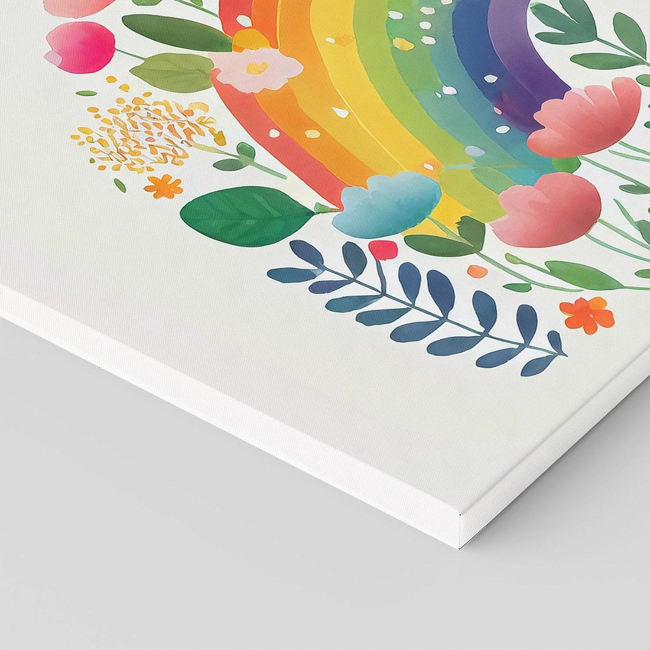 Obraz na płótnie 100x70 - Kolorowe Marzenia - obraz do pokoju dziecka, dziewczynki