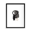 Plakat w ramie 50x70 - Japoński Minimalizm - grafika w japońskim stylu, minimalizm - rama czarna