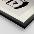 Zestaw obrazy w ramie 40x50 galeria - Kawa, graficzne, plakaty, nowoczesne - rama czarna