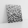 Obraz na płótnie 80x80 - Odkryj głębię sztuki - graficzne, 3D