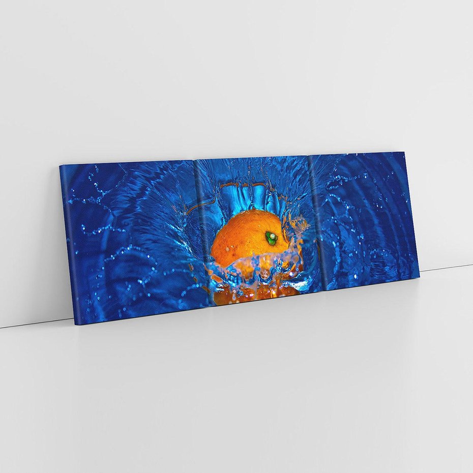 Obraz na płótnie 150x50 - Pomarańcza Owoce - pomarańcza, owoce