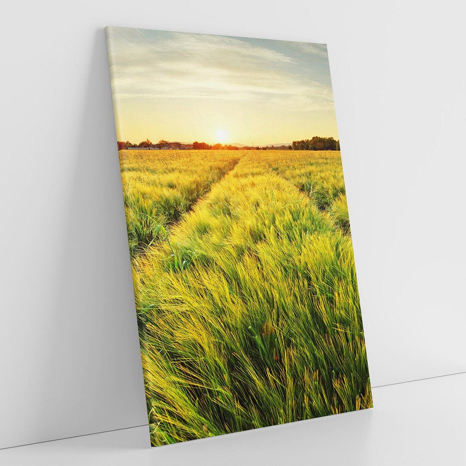 Obraz na płótnie 80x120 - Idylliczna łąka - łąka, natura