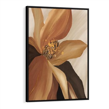 Obraz w ramie 70x100 - Wyraz Luksusu - sztuka, nowoczesna - rama czarna